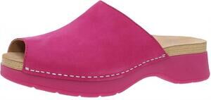 NEW DANSKO women's ravyn peep toe sandal in fuchsia